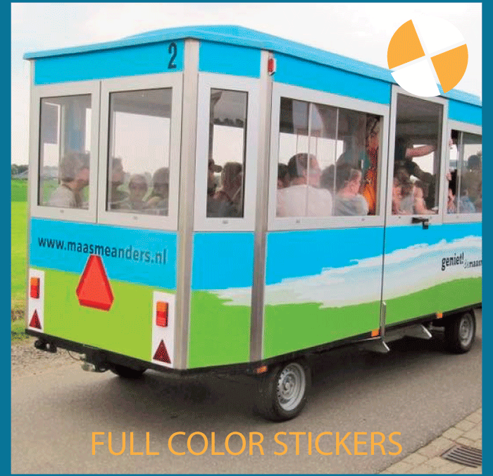 FULL COLOUR STICKERS   – Maasmeanders